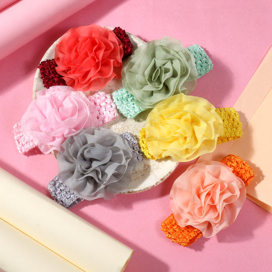 Colourful Baby Headbands - 3  (Per Pc)