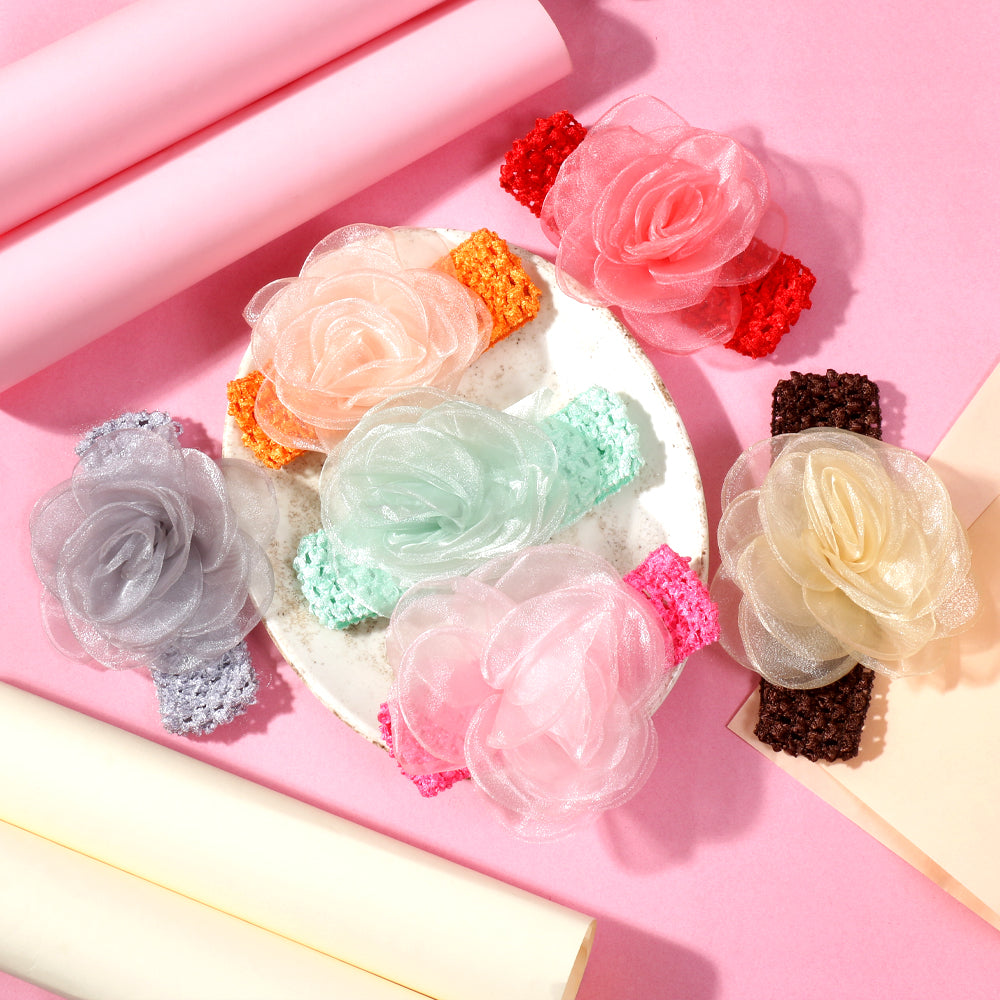 Colourful Baby Headbands - 2 (Per Pc)