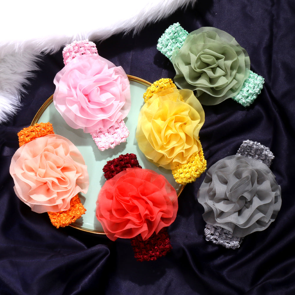 Colourful Baby Headbands - 3  (Per Pc)