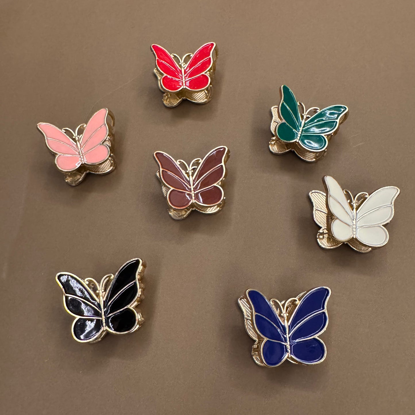 Butterfly Shaped Clips