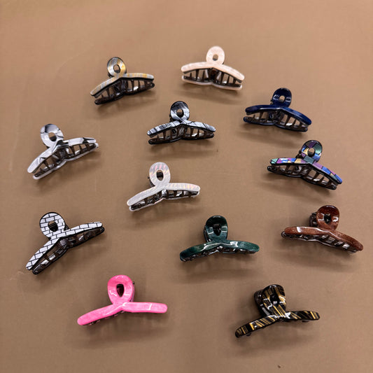 Sheet Printed Butterfly Clips