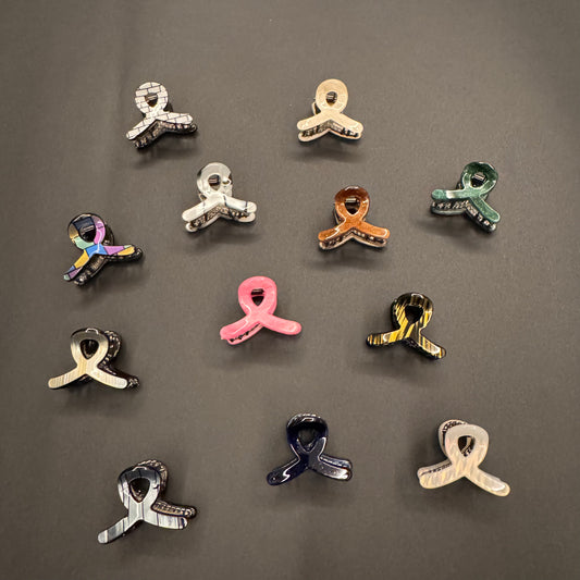 Mini Sheet Butterfly Clips - 5