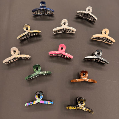 Sheet Printed Butterfly Clips