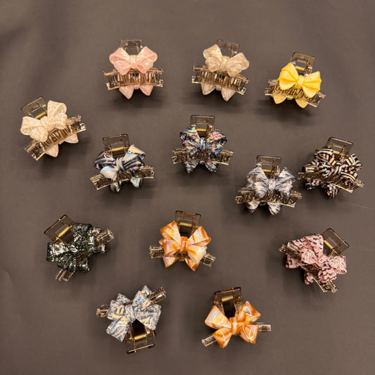 Bow Butterfly Clips