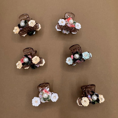 Floral Butterfly Clips - 5