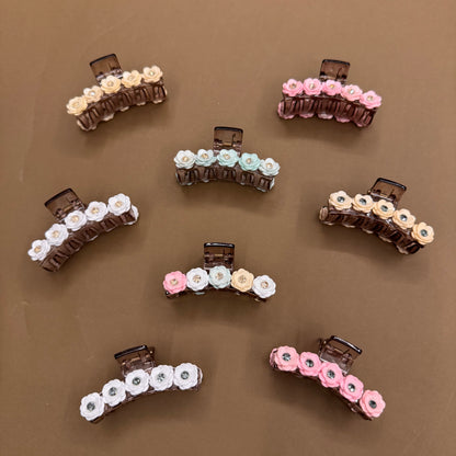 Floral Butterfly Clips - 3